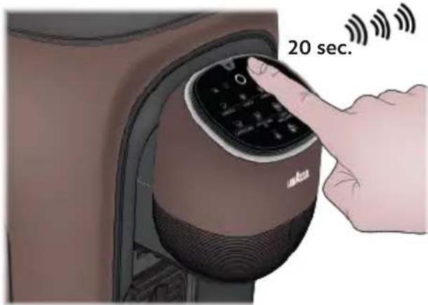 Lavazza Assoluta - WI-FI ENABLING/DISABLING - 1