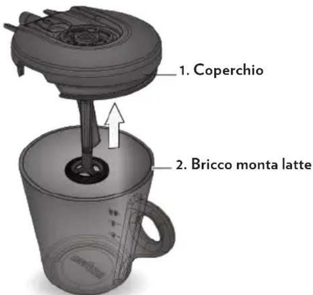 Lavazza Assoluta - Pulizia del Sistema Bricco Monta-Latte - 1