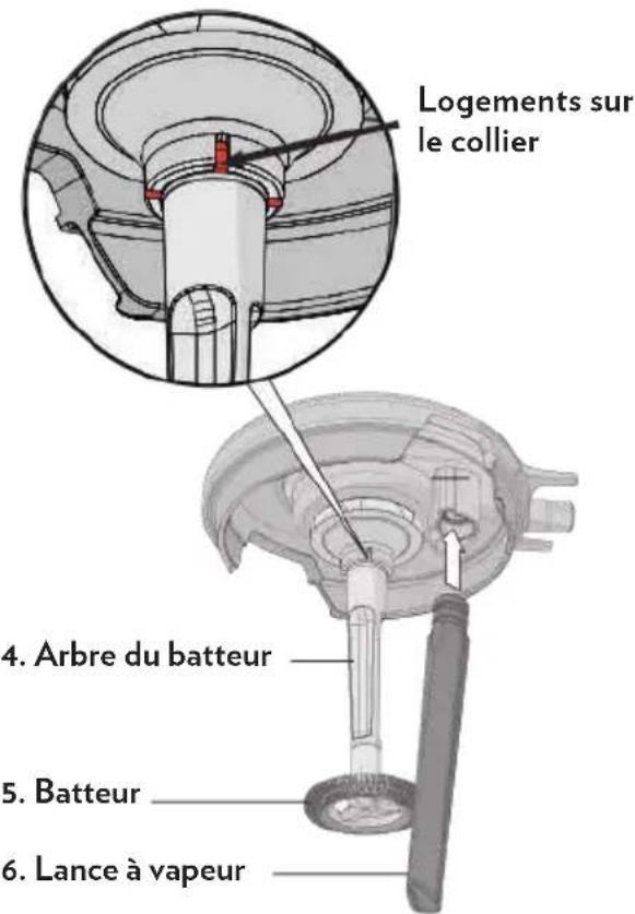 Lavazza Assoluta - Nettoyage du groupe mousseur à lait - 4
