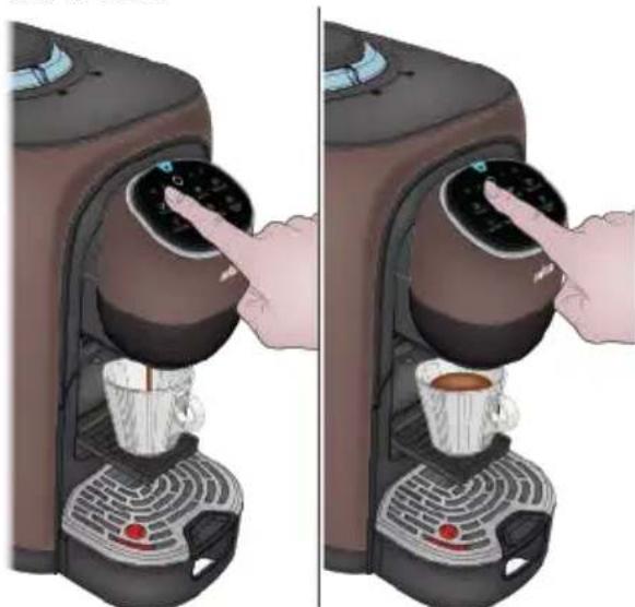 Lavazza Assoluta - PROGRAMMATION DES DOSES DE CAFÉ - 1