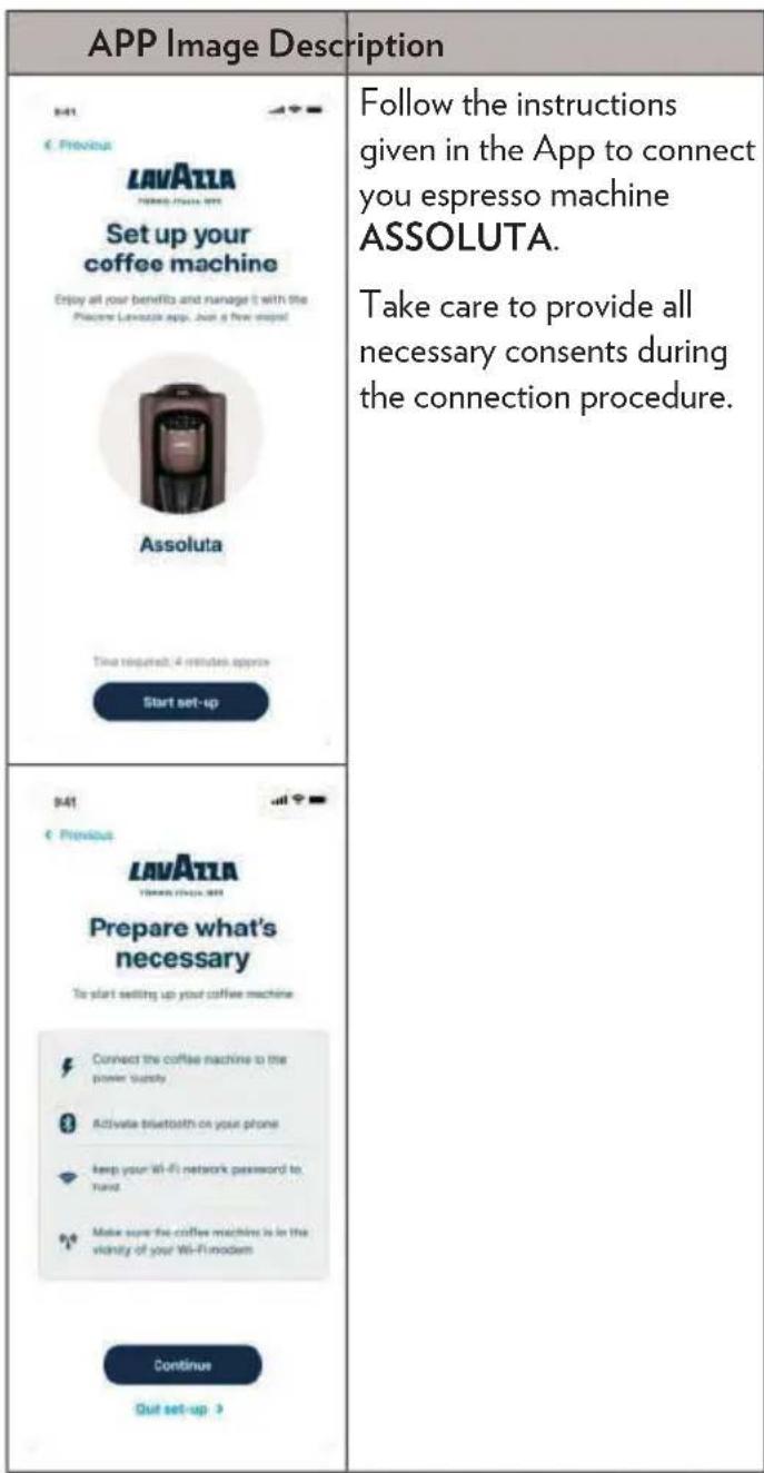 Lavazza Assoluta - REGISTERING IN THE APP - 6
