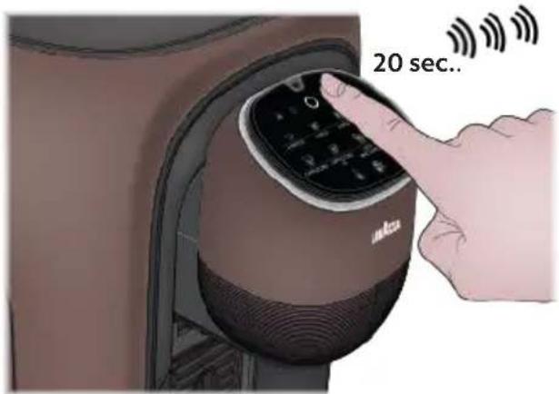 Lavazza Assoluta - DÉSACTIVATION/RéACTIVATION DU WI-FI - 1