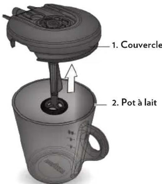 Lavazza Assoluta - Nettoyage du groupe mousseur à lait - 1