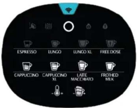 Lavazza Assoluta - INTERFACE DE COMMANDETACTILE - 17