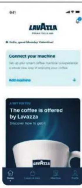 Lavazza Assoluta - REGISTERING IN THE APP - 5