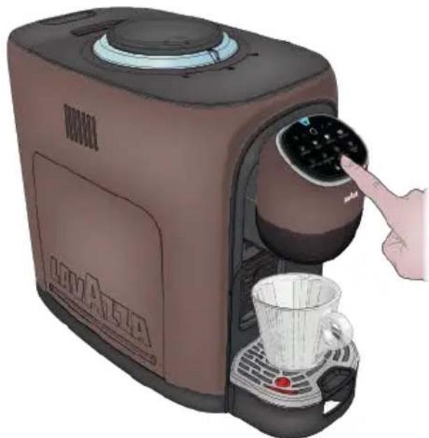 Lavazza Assoluta - OOST TEMPERATURE BUTTON - 1