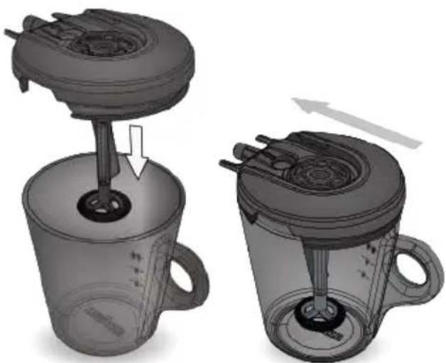 Lavazza Assoluta - Cleaning the automatic milk froth system - 5