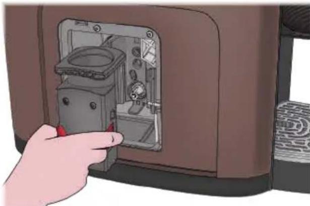 Lavazza Assoluta - Cleaning the Brewer Unit - 3