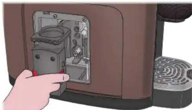 Lavazza Assoluta - INDVENDIG RENGØRING I APPARAT - 3