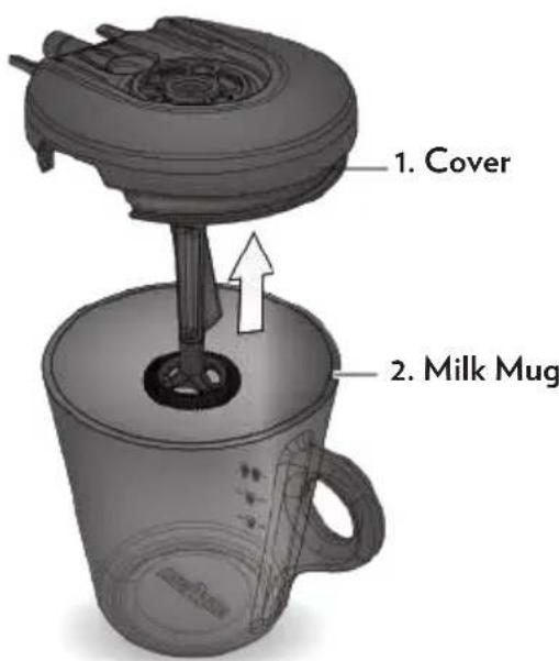 Lavazza Assoluta - Cleaning the automatic milk froth system - 1
