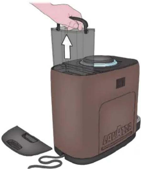 Lavazza Assoluta - Reinigung des Wasserbehalters - 1