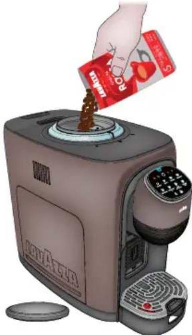 Lavazza Assoluta - LOADING COFFEE BEANS - 2