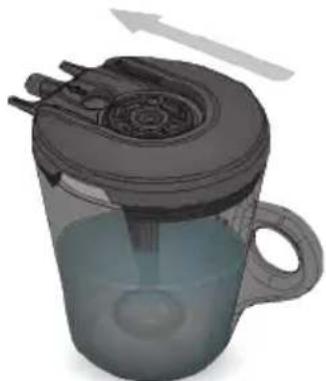 Lavazza Assoluta - CLEANING CYCLE FOR MILK MUG - 2