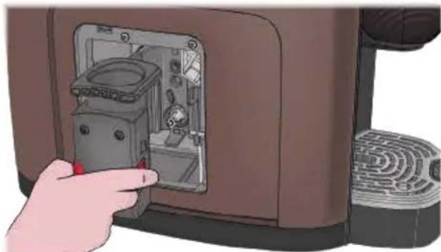 Lavazza Assoluta - CLEANING COFFEE POWDER OUTLET - 3