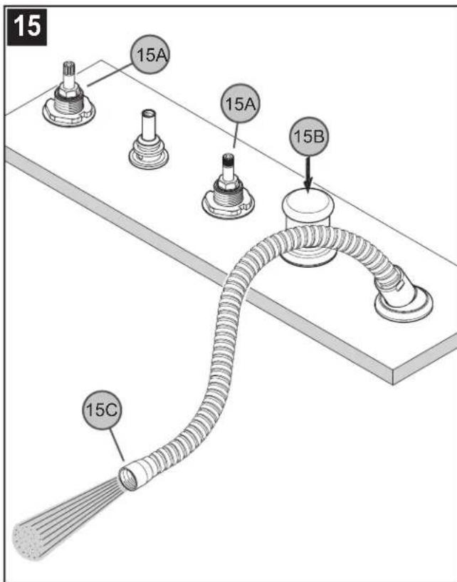 Pfister LG15407C - DIVERTER VALVE FUNCTION - 1