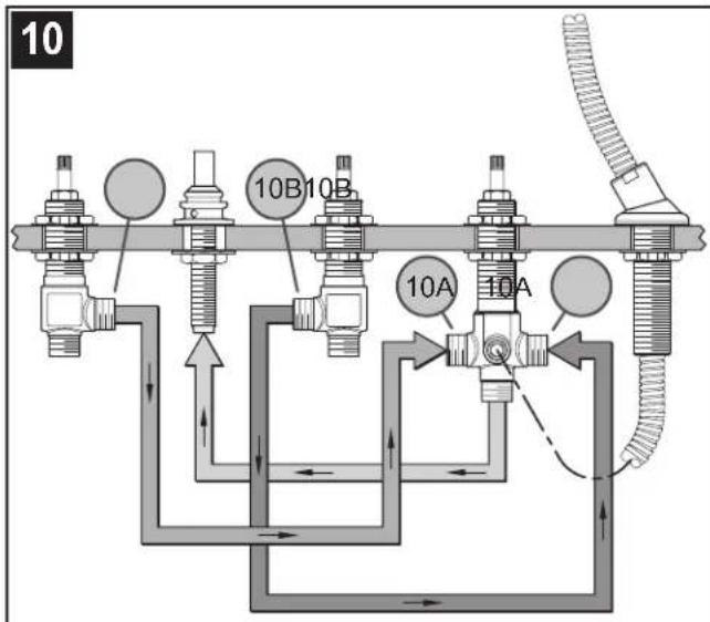 Pfister LG15407C - DIVERTER VALVE &amp; SPOUT ADAPTER CONNECTION - 1