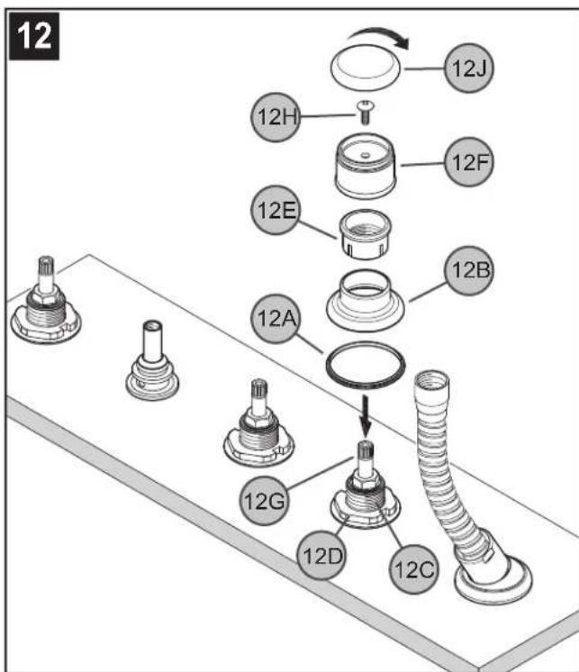 Pfister LG15407C - WATER SUPPLY CONNECTIONS - 1