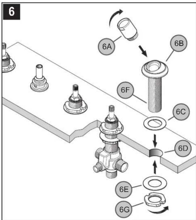 Pfister LG15407C - DIVERTER VALVE INSTALLATION - 1