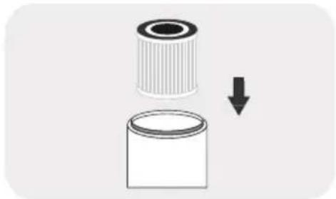 TCL Breeva A5 - Installieren Sie den 3-Schicht-Reinigungsfilter - 1