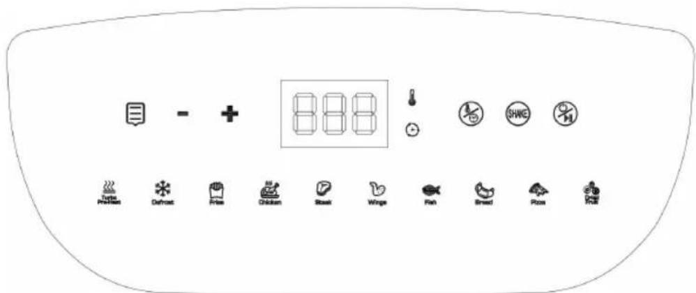 Sogo SS10875 - UTILIZAR O PAINEL DE CONTROLO DIGITAL - 1