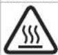 PRINCESS Cyclonic Vision Airfryer 182270 - Symboles de sécurité - 1