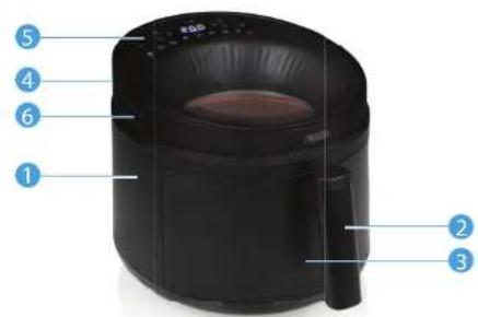 PRINCESS Cyclonic Vision Airfryer 182270 - 2