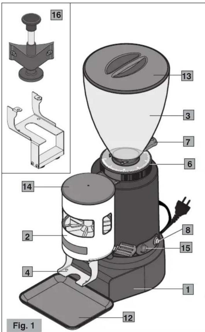 Ceado Leon 700D - COFFEE GRINDER 700D - 800D - 1