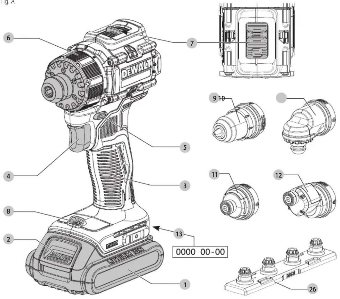 DEWALT DCD803 - 1