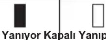 MAKITA BN002G - Kalan batarya kapasitesinin gösterilmesi - 1