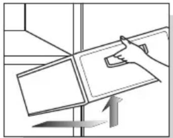 TCL RP503SXE0UK - Méthode de montage et démontage des accessoires - 2