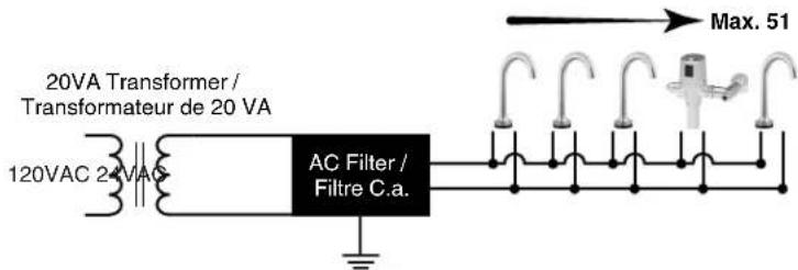 DELTA 063267A - 20VA Transformer Configuration / Configuration du transformateur 20 VA - 1