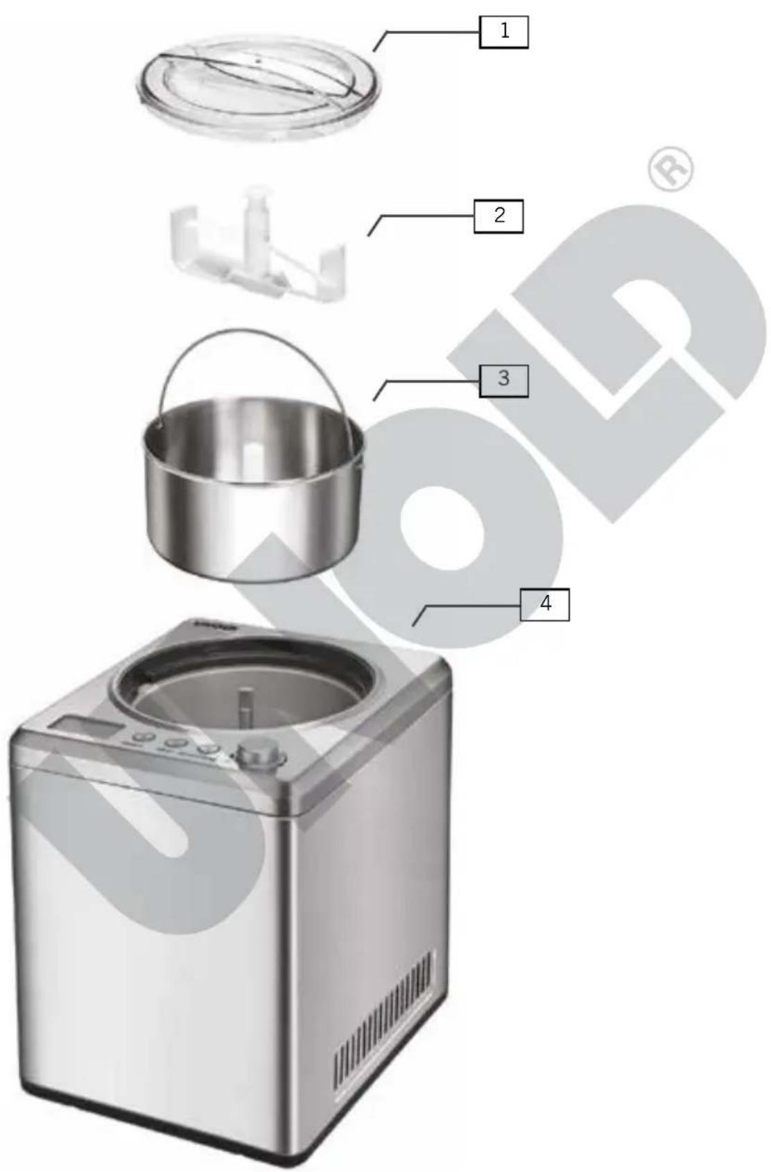 UNOLD Profi Plus 488809 - IHRE NEUE EISMASCHINE - 1