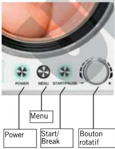 UNOLD Profi Plus 488809 - DESCRIPTION DES TOUCHES - 1
