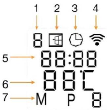 SHX SHXA350WiFi - Zaslonski prikaz: - 1