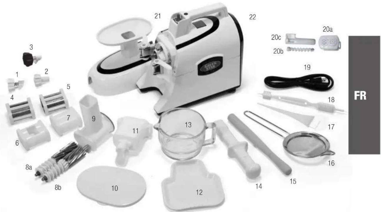 Tribest Greenstar Elite GS5300 - Pieces standard - 1
