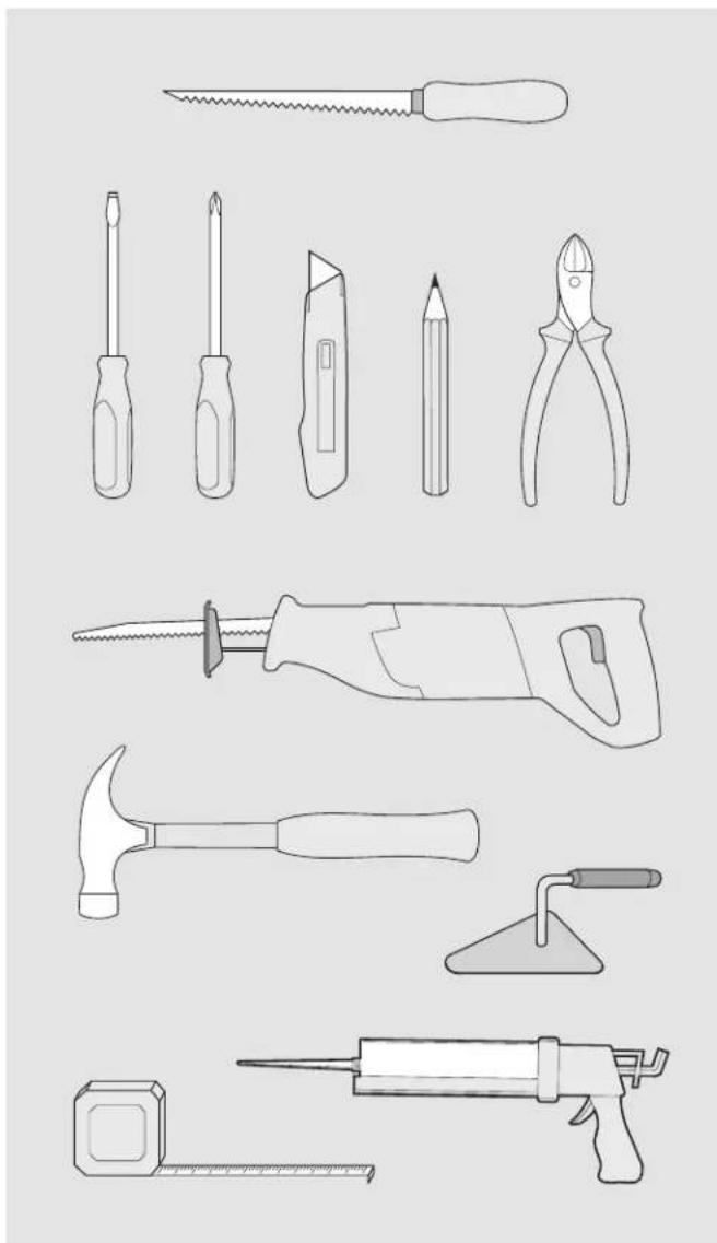 VELUX TGF 014 - TOOLS·HERRAMIENTAS·OUTILS - 2
