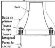 Craftmade Franklin ZA3315 - Prepare el zócalo e inserte los pernos de anclaje - 2