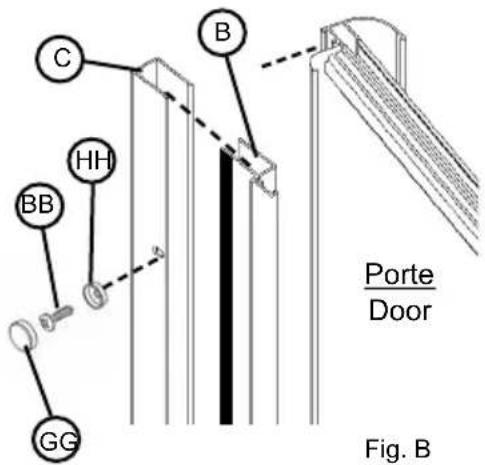 Maax 136655 - ÉTAPE 6 - Ajustement de la porte - 2
