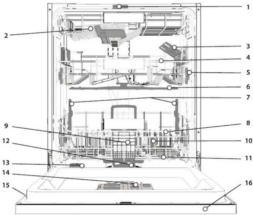 WHIRLPOOL W8F HS61W - APPARAAT - 1
