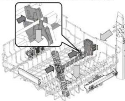 WHIRLPOOL W8F HS61W - De afwasmachine mag niet worden gebruikt zonder filters of als het filter is losgeraakt. - 2