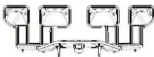 WHIRLPOOL W8F HS61W - BESTECKKORB - 1
