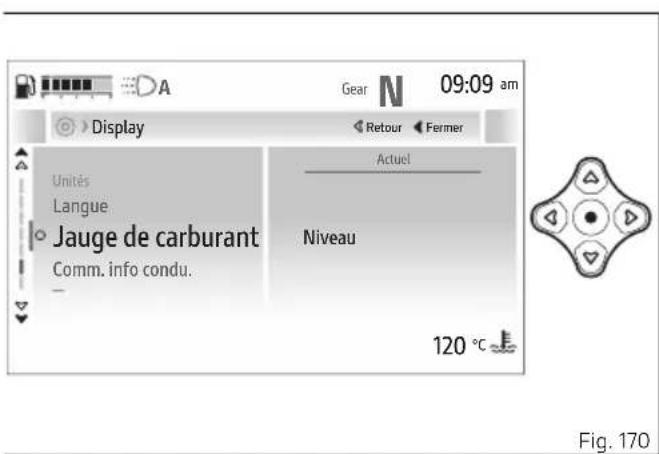 DUCATI Panigale V2 (2026) - Réglages - Display - Jauge de carburant - 1