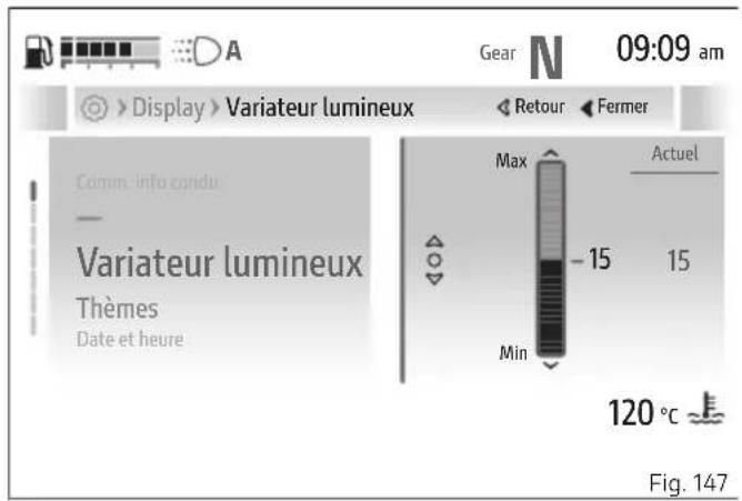 DUCATI Panigale V2 (2026) - Configuration - Display - Variateur lumineux - 2
