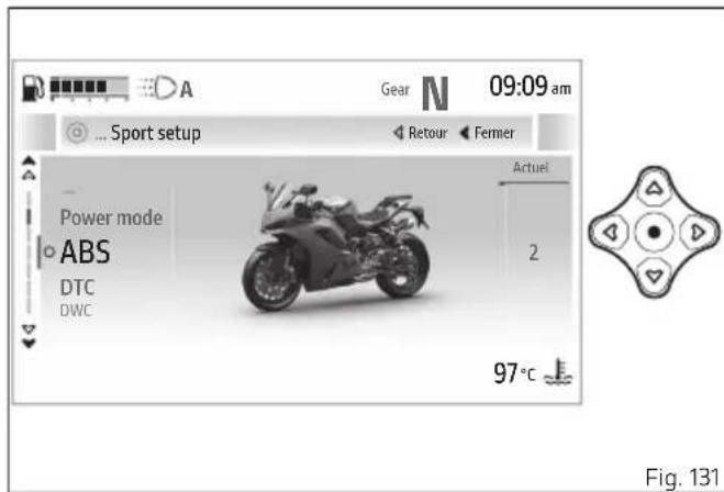DUCATI Panigale V2 (2026) - Configuration - Avancée - Riding Mode setup - ABS - 2