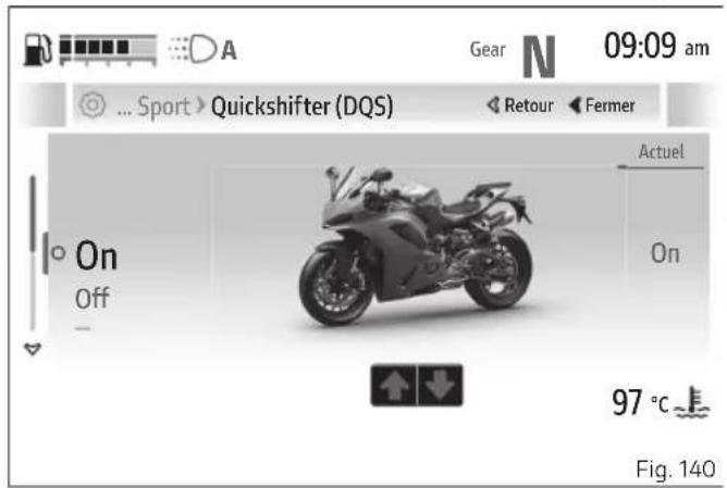 DUCATI Panigale V2 (2026) - Configuration - Avancée - Riding Mode setup - DQS - 2