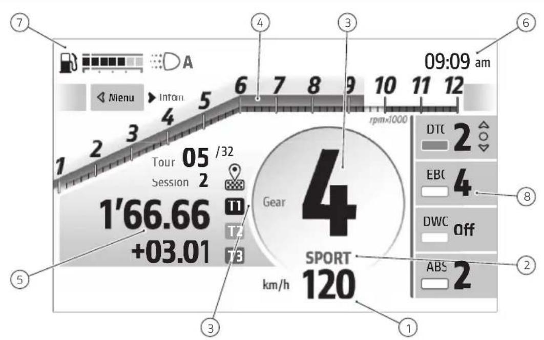 DUCATI Panigale V2 (2026) - Infomode Track - 1