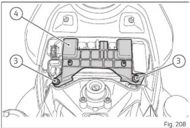 DUCATI Panigale V2 (2026) - Repose de la batterie - 2