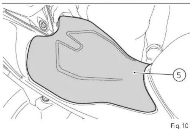 DUCATI Panigale V2 (2026) - Repose de la selle pilote - 2