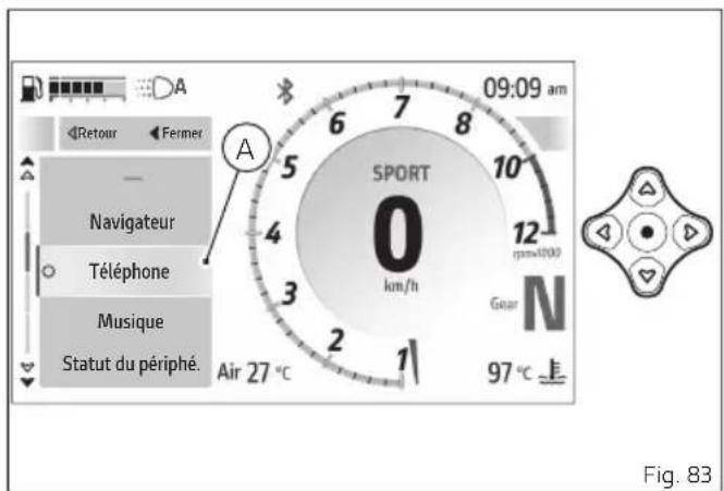 DUCATI Panigale V2 (2026) - Smart Fonction - Téléphone (si present) - 2