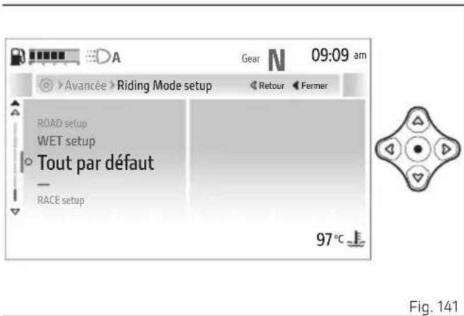 DUCATI Panigale V2 (2026) - Configuration - Avancée - Riding Mode setup - Par défaut - 1
